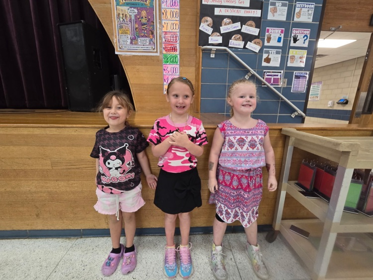 Pink or camo? Our students and staff showed up in style today for Homecoming Week!