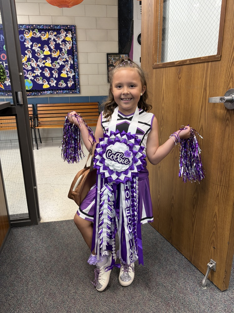 Purpled out and pumped up for Homecoming tonight Show your Wildcat pride!