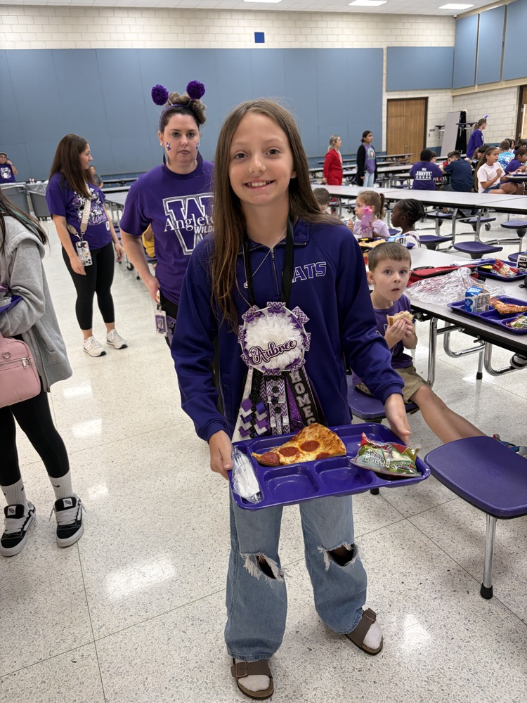 Purpled out and pumped up for Homecoming tonight Show your Wildcat pride!