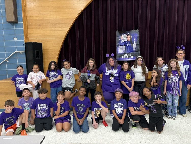 Purpled out and pumped up for Homecoming tonight Show your Wildcat pride!