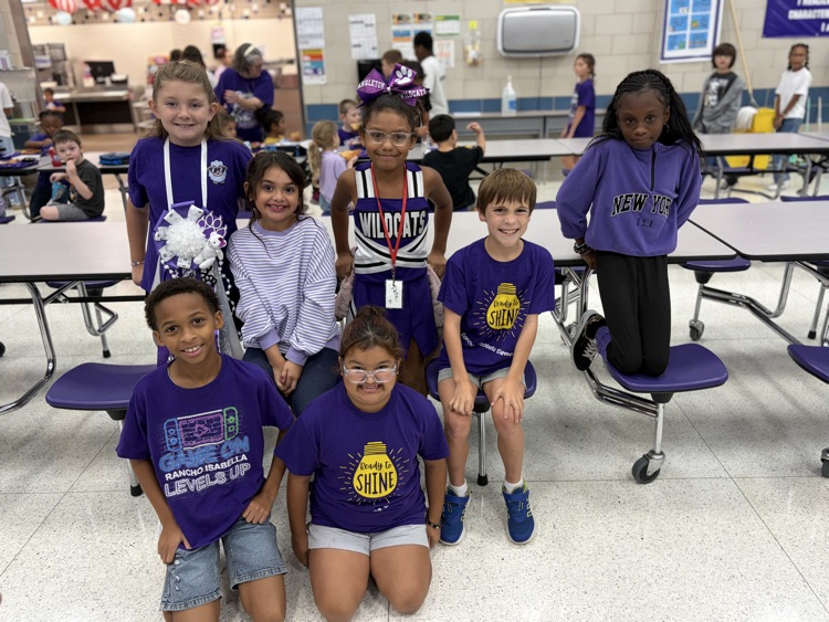 Purpled out and pumped up for Homecoming tonight Show your Wildcat pride!