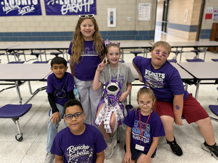 Purpled out and pumped up for Homecoming tonight Show your Wildcat pride!