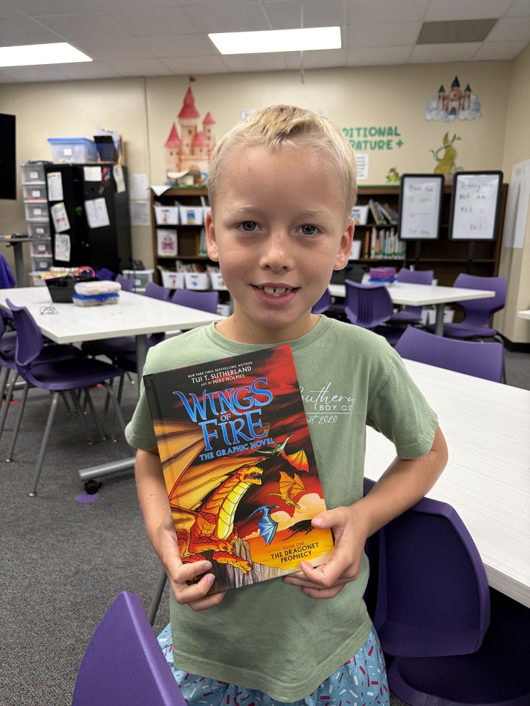 Shoutout to these awesome brothers who joined the Rancho Legacy Book Club together! Thank you both for adding two fantastic new books (Wings of Fire and Dino-Thanksgiving) to our library collection for all of our Wildcats to enjoy!   Want to celebrate your child and give back to our school library? Joining is simple:  📍 Step 1: Choose and purchase a book from our Amazon Wishlist: bit.ly/4saNbV1    📍 Step 2: Fill out the quick book club form: bit.ly/ribookclub     Thank you for helping us grow a love for reading at Rancho Isabella!