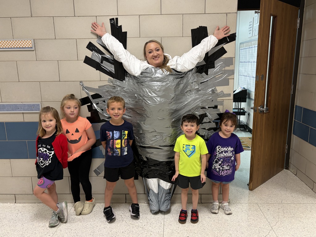 When we say we stick together to hit our goals, we mean it! Huge thanks to our amazing principal for being such a good sport today—because we reached our fundraising goal, students got to duct-tape her to the wall! We love seeing our school community come together to support our students.