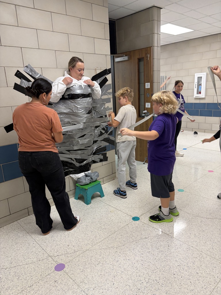 When we say we stick together to hit our goals, we mean it! Huge thanks to our amazing principal for being such a good sport today—because we reached our fundraising goal, students got to duct-tape her to the wall! We love seeing our school community come together to support our students.