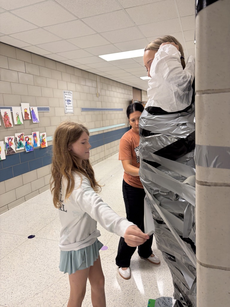 When we say we stick together to hit our goals, we mean it! Huge thanks to our amazing principal for being such a good sport today—because we reached our fundraising goal, students got to duct-tape her to the wall! We love seeing our school community come together to support our students.