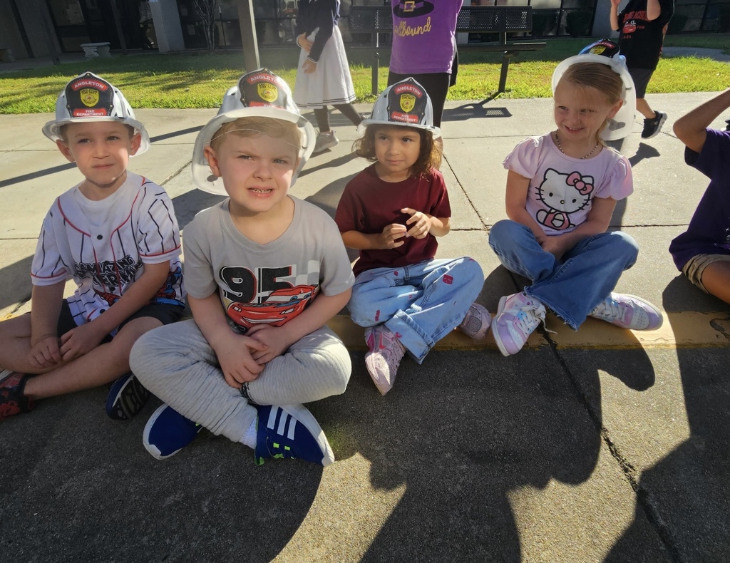 Learning fire safety is all about hands-on practice! Our students had a blast practicing key emergency moves today. A big thank you to the Angleton Fire Department for stopping by—our Pre-K, Kindergarten, 1st, and 2nd graders all loved visiting the fire truck and learning how to stay safe!