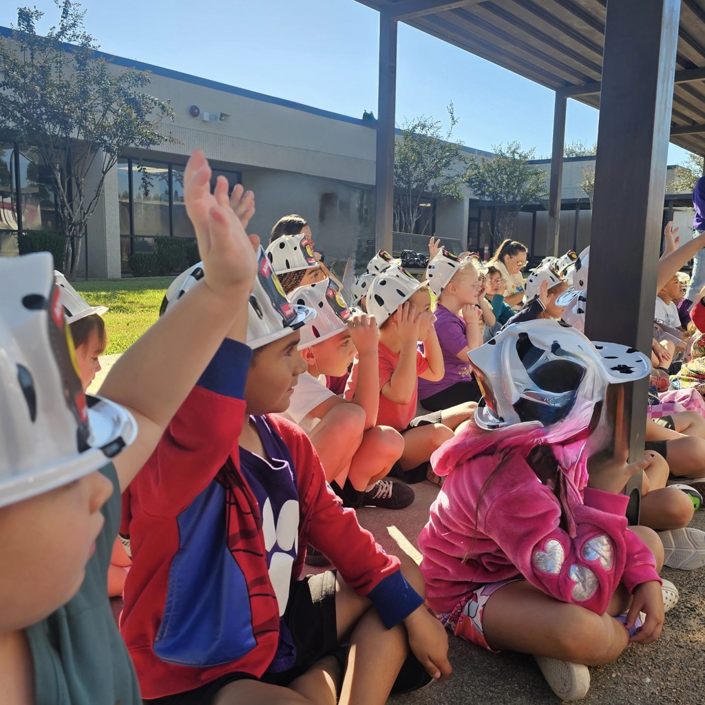 Learning fire safety is all about hands-on practice! Our students had a blast practicing key emergency moves today. A big thank you to the Angleton Fire Department for stopping by—our Pre-K, Kindergarten, 1st, and 2nd graders all loved visiting the fire truck and learning how to stay safe!