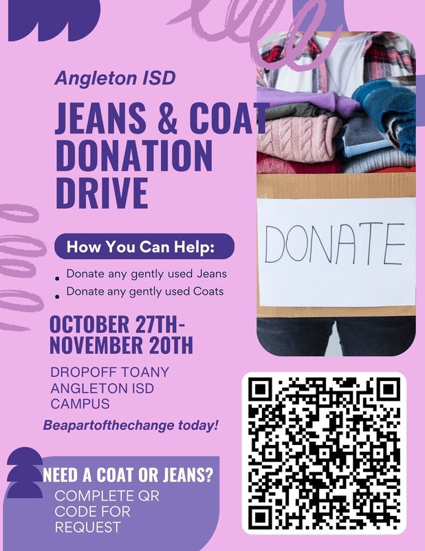 AISD Jeans & Coat Donation Drive