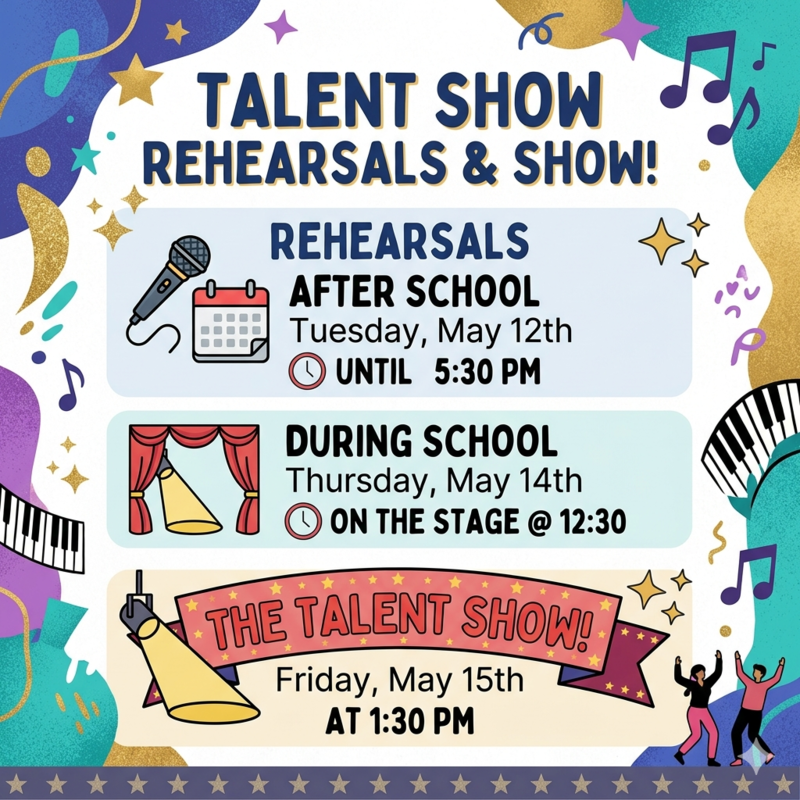 talent show info