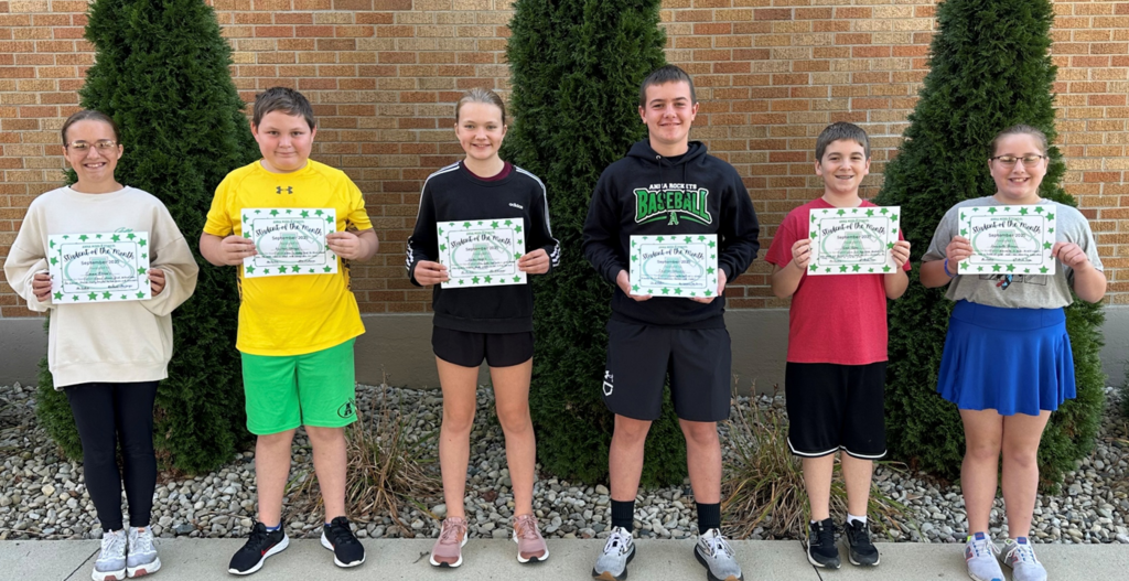 Students of the Month