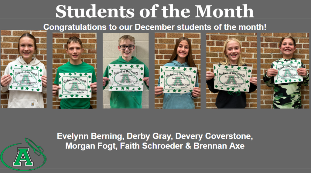 Students of the Month