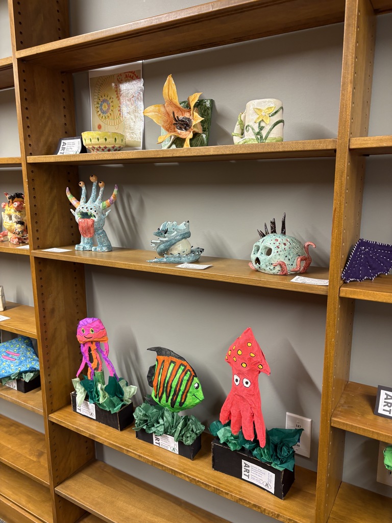 Sidney Public Library for Youth Art Month