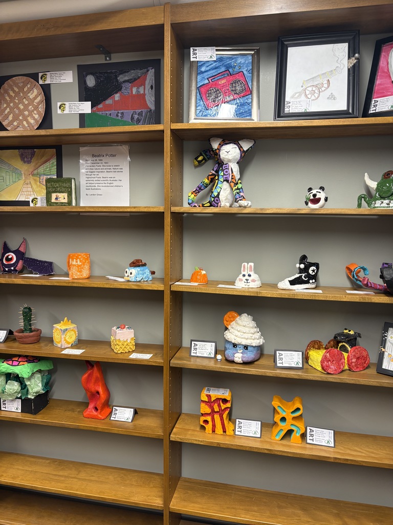 Sidney Public Library for Youth Art Month