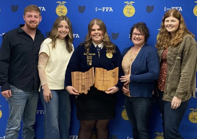 Congratulations Marin Argabright on winning the Ohio FFA Star Farmer award!