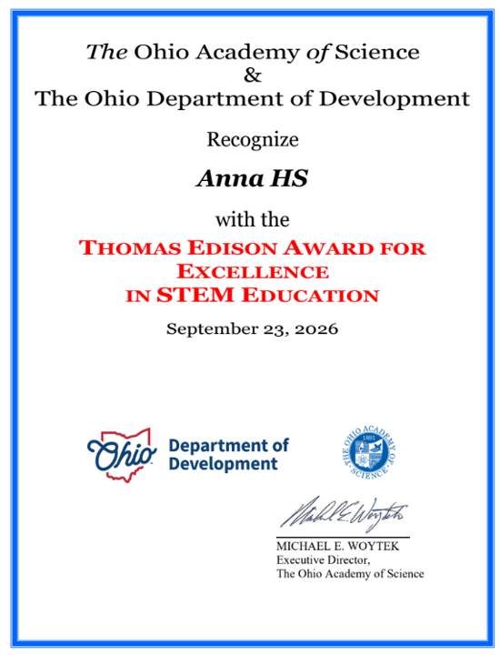 Science Award