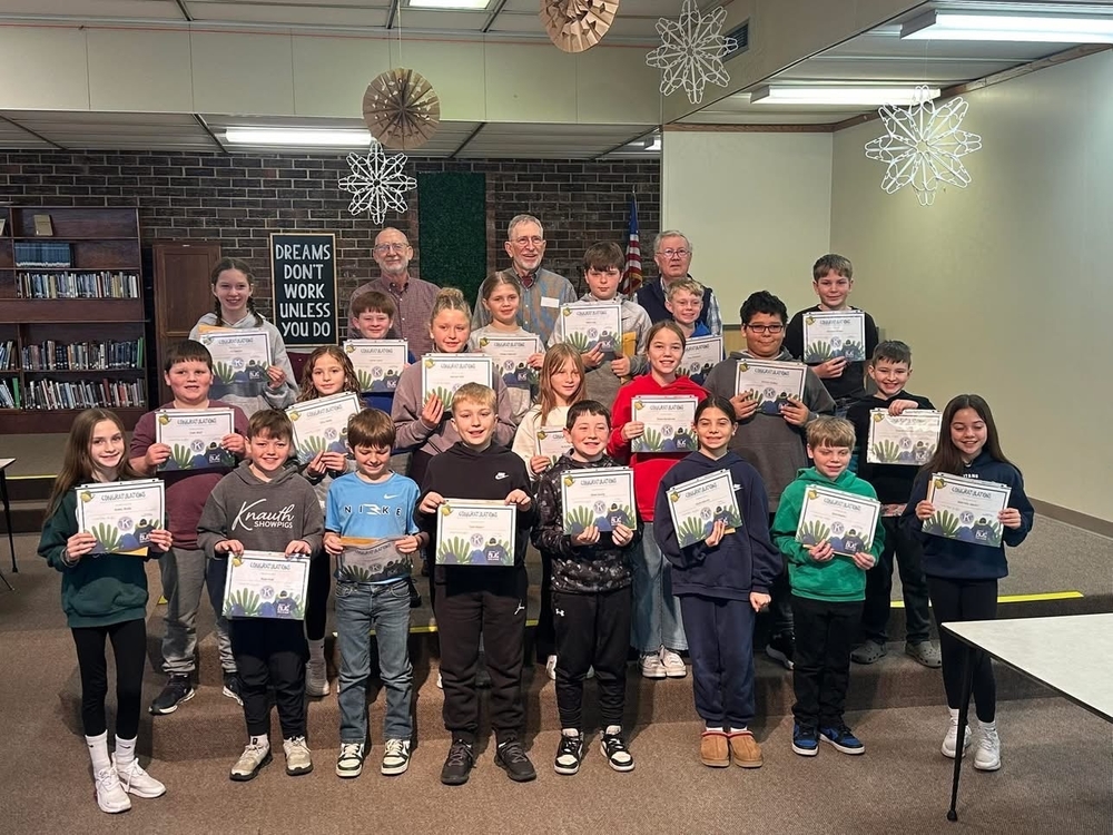 BUG AWARD WINNERS - 2nd quarter bring up grades winners