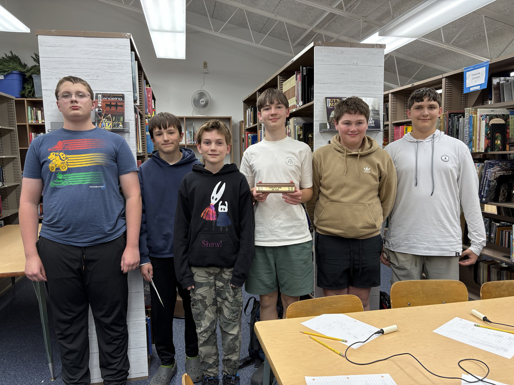 JH Scholastic Bowl Team - 2nd Place at LTC