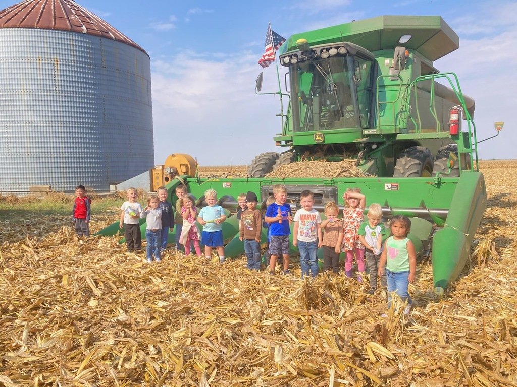 pre-school class at Dornfeld farm