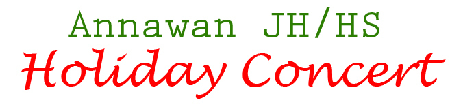 Annawan JH/HS Holiday Concert