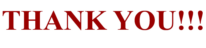 Thank You!!!