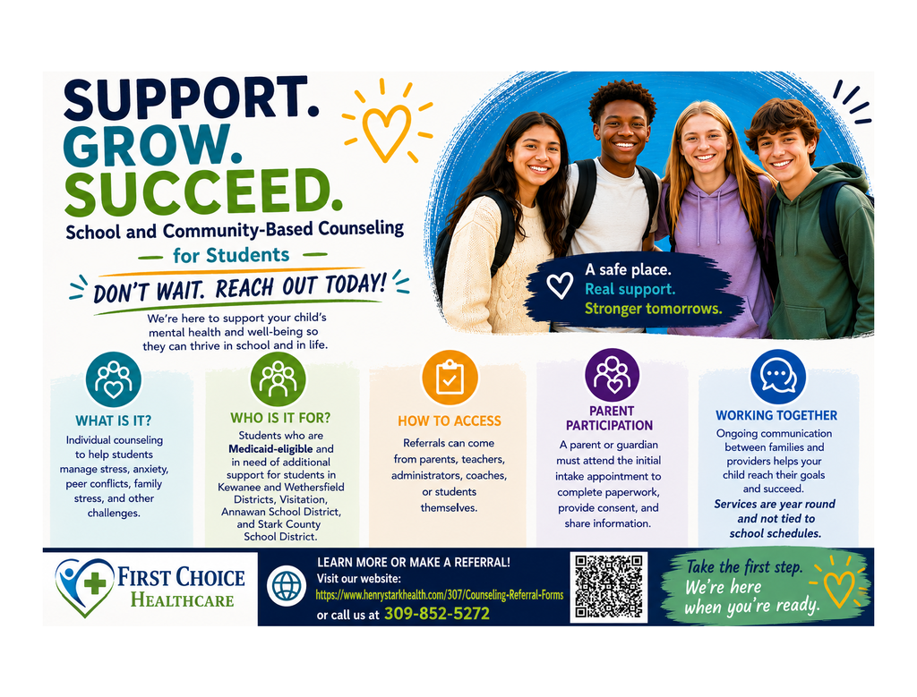 School and Community Based Counseling - AVAILABLE