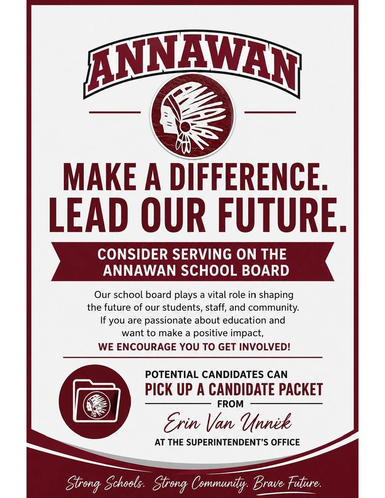 annawan school board informational flyer