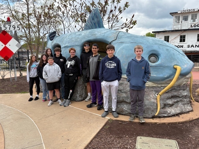 students at the National Mississippi River Museum & Aquarium