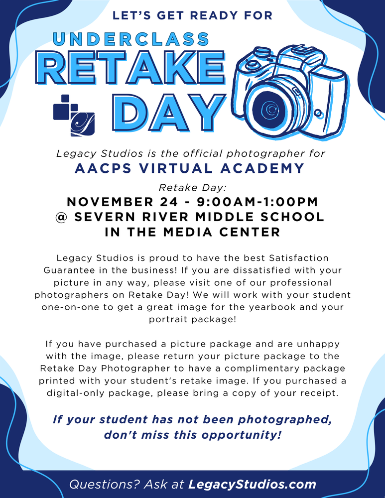 VA School Picture Retake Day