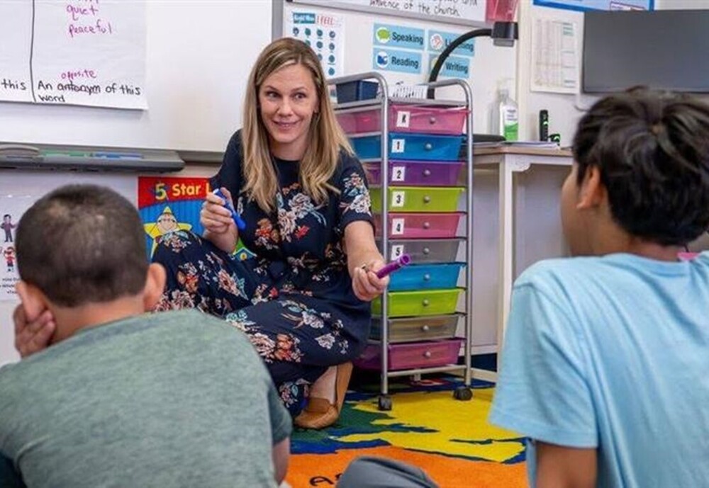 Jackie Sanderson, Washington Post Teacher of the Year