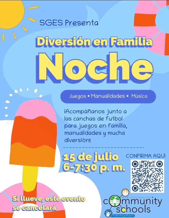 Family Fun Night Spanish