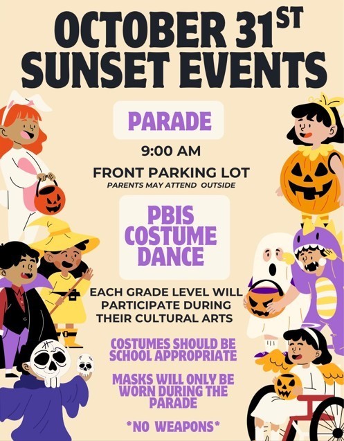 Halloween Parade Flyer