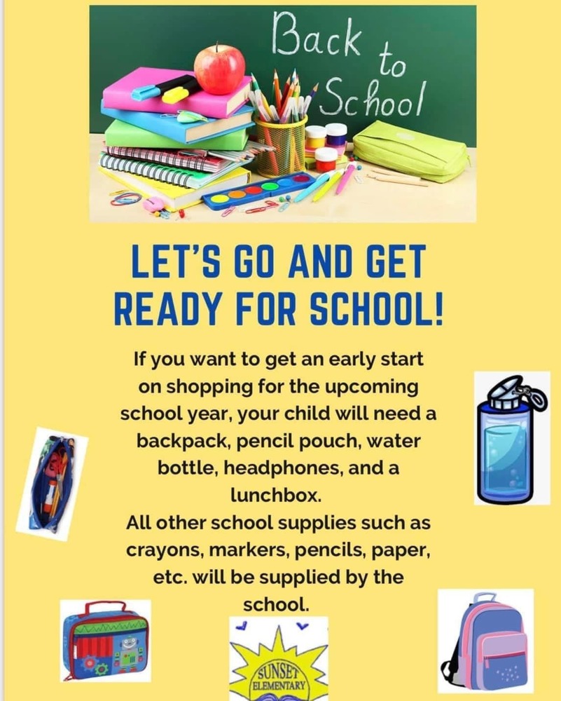 school supply list