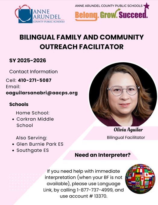 Bilingual Family and Community Outreach Facilitator Information