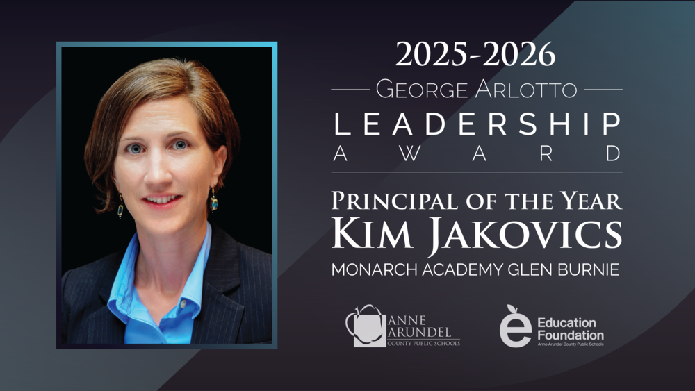 Kim Jakovics Principal of the Year