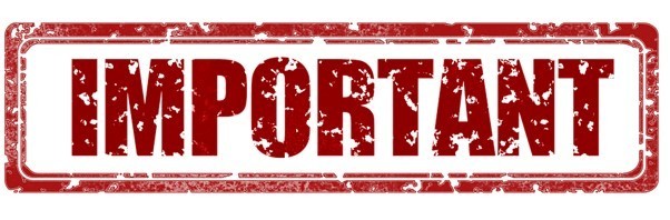 Important Information