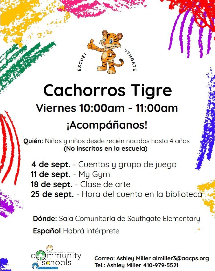 Tiger Cubs Sept 26