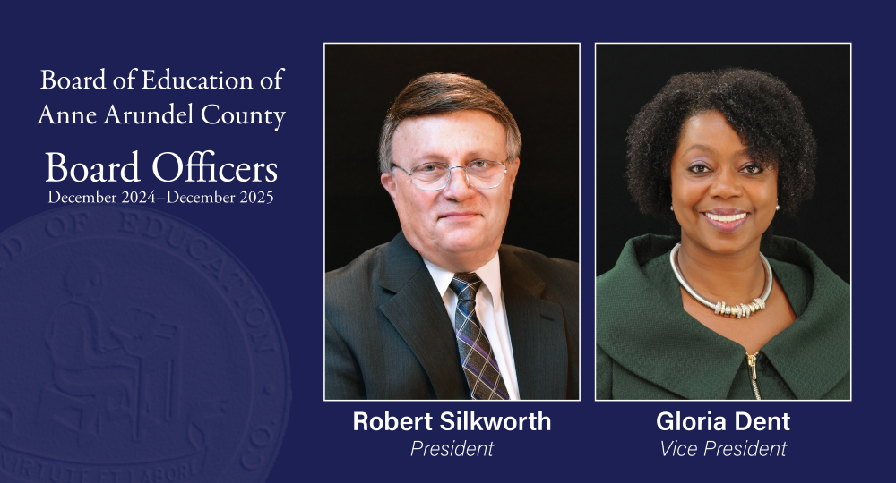 President Robert Silkworth and Vice President Gloria Dent