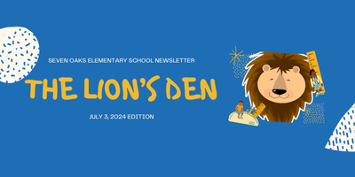 The Lion's Den Newsletter 