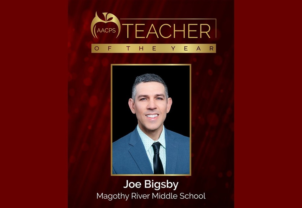 Joe Bigsby, Teacher of the Year