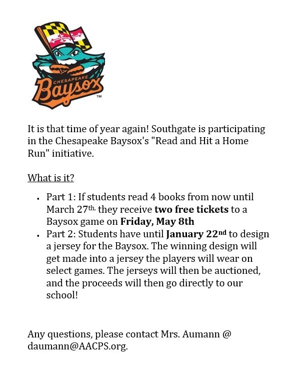 Baysox Contest Information