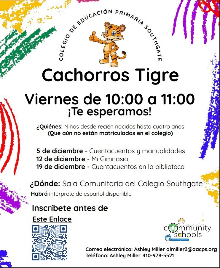 Tiger Cubs December Spanish