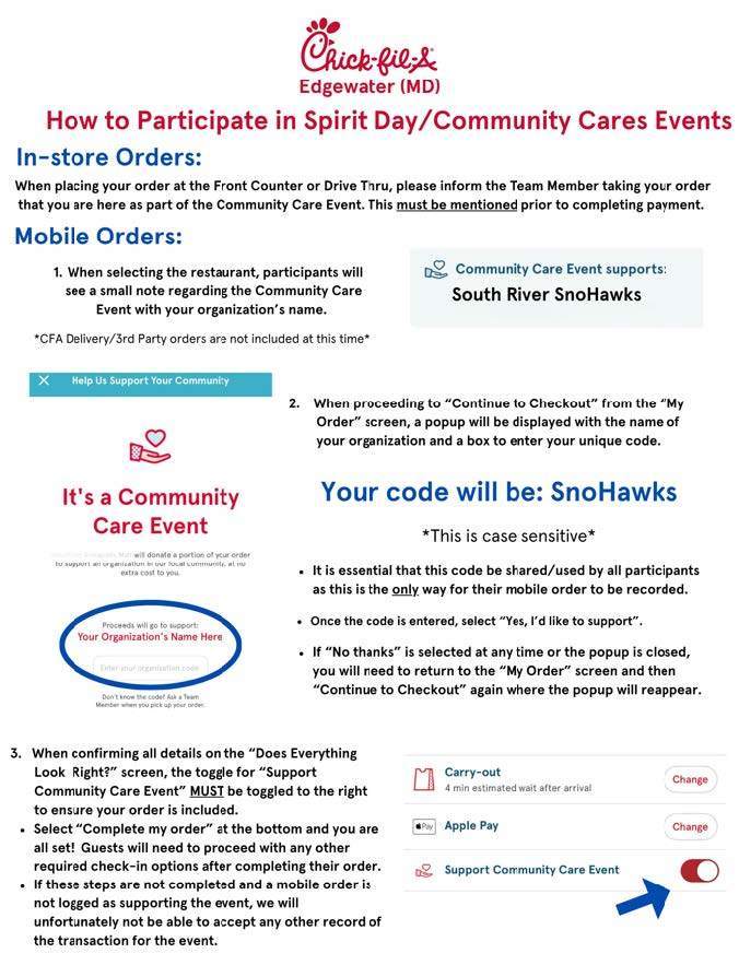 Chick fil-A Polar Plunge Fundraiser