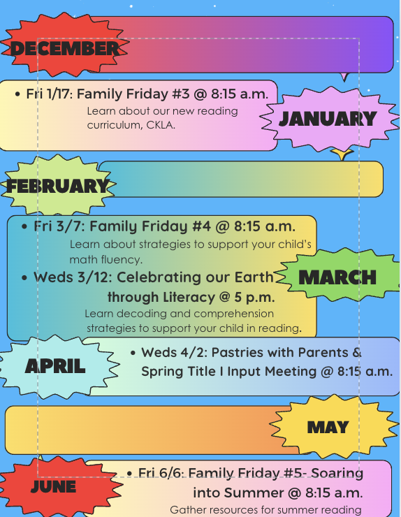 Save the Dates!