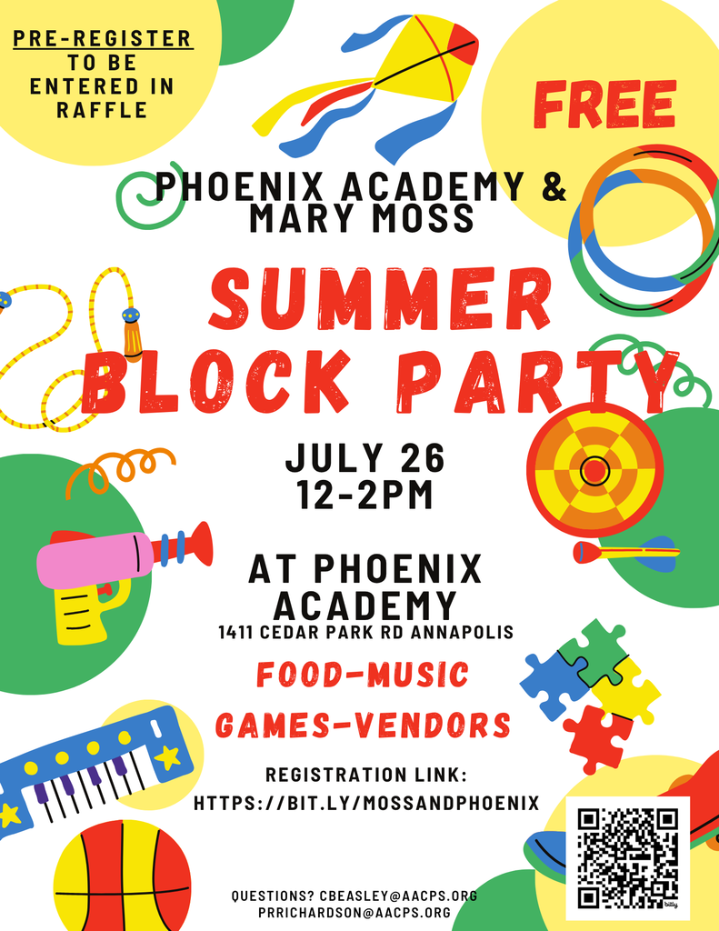 summer block party flyer