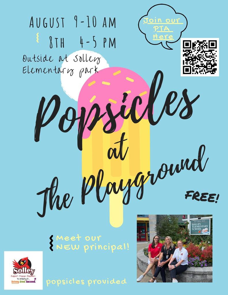 Popsicles with the Principal