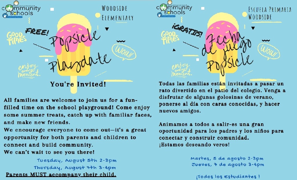 Popscicle Playdate August 2025