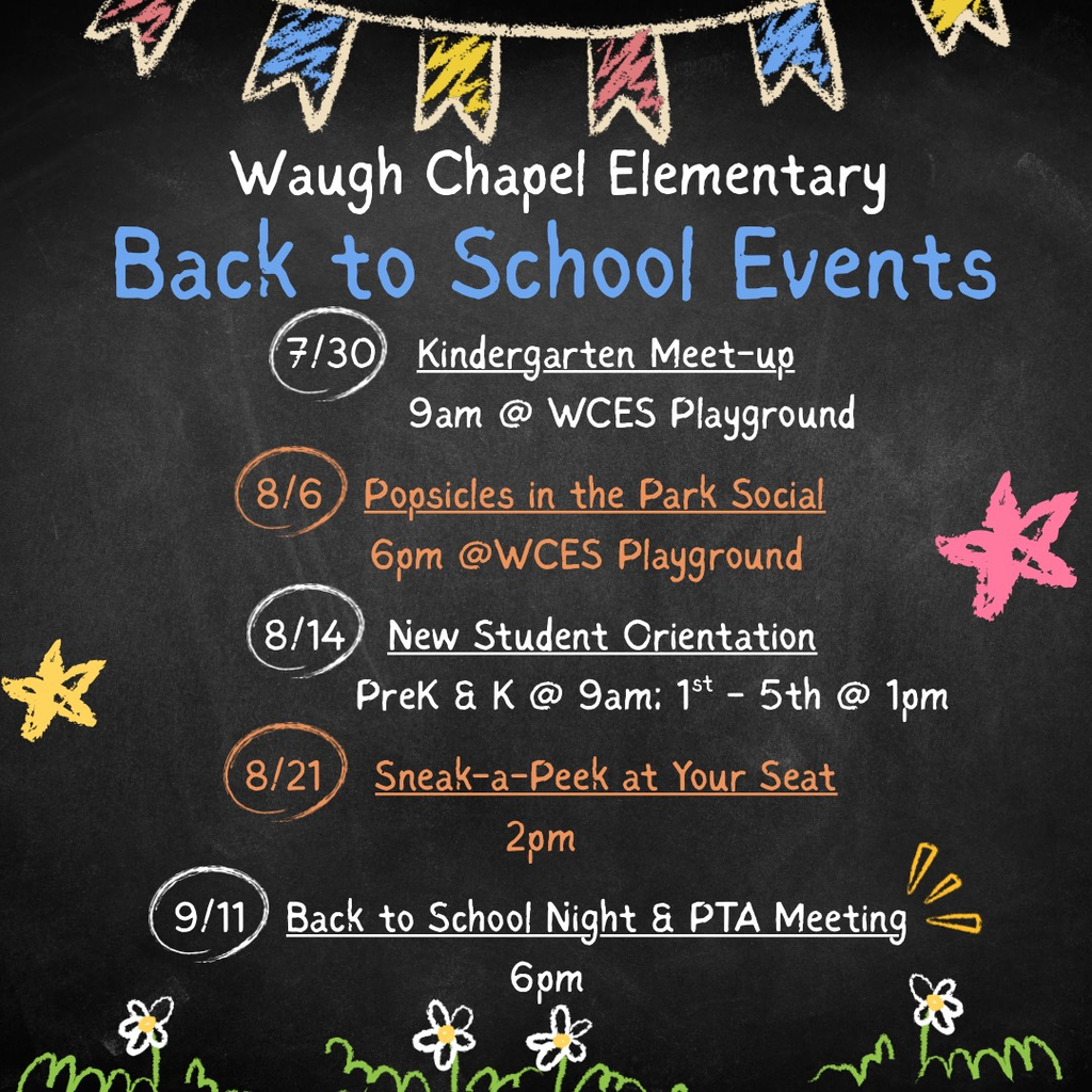 Back to School Events