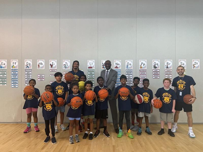 Dr. Bedell visit Belle Grove ES