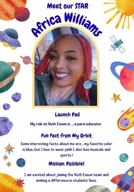 new staff one pager